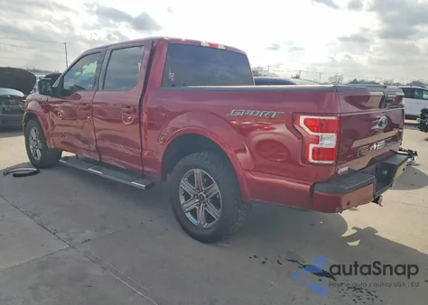 2018 Ford F150 Supercrew из США, поврежденный, VIN 1FTEW1C59JKC21085